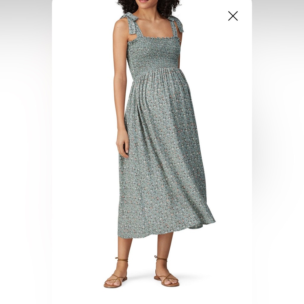 Rachel Pally Crepe Maternity Pixie Dress